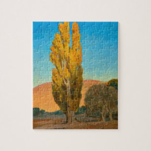 Puzzle Changement de lumière sur un peuplier par Maynard