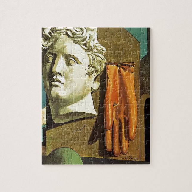 Puzzle Chanson d'amour de De Chirico (Vertical)
