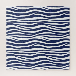 Puzzle Chanson de la marine bleu marine vagues fluides