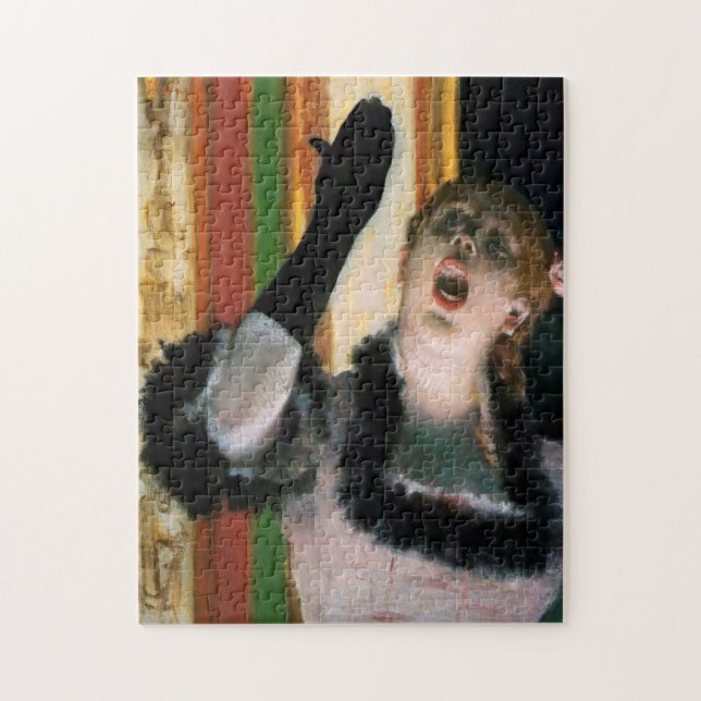 Puzzle Chanteur avec un Glove, Edgar Degas (Vertical)