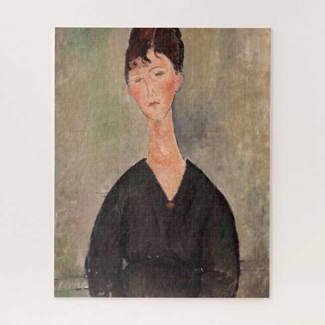 Puzzle Chanteur de café par Amedeo Modigliani (Vertical)