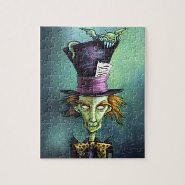 Puzzle Chapelier fou foncé d'Alice au pays des merveilles (Vertical)