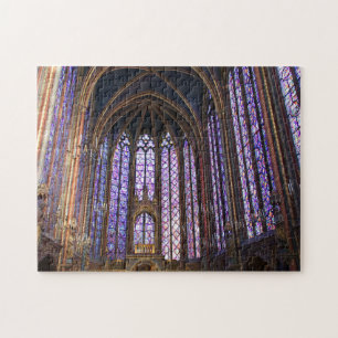 Puzzle Chapelle royale colorée Église Vitrages en verre
