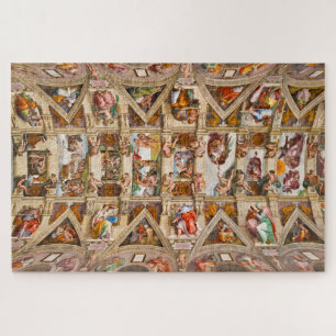 Puzzle Chapelle Sixtine Plafond par Michel-Ange