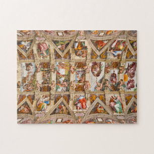 Puzzle Chapelle Sixtine Plafond par Michel-Ange