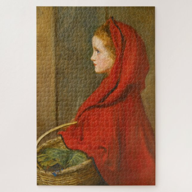 Puzzle Chaperon rouge (par John Everett Millais) (Vertical)
