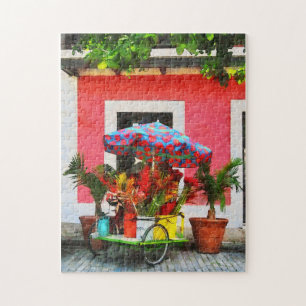 Puzzle Chariot San Juan, Porto Rico de fleur