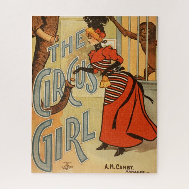 Puzzle Charles Frohman's Production, The Circus Girl 2 (Vertical)