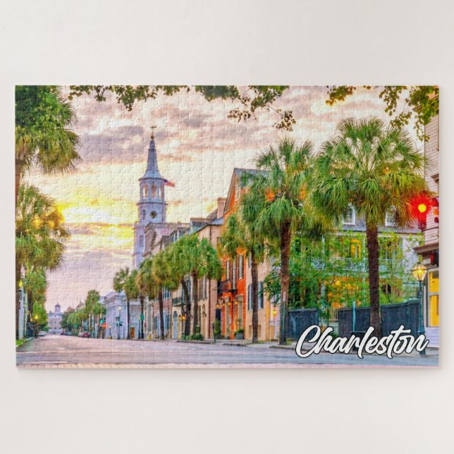 Puzzle Charleston, Caroline du Sud, États-Unis (Horizontal)