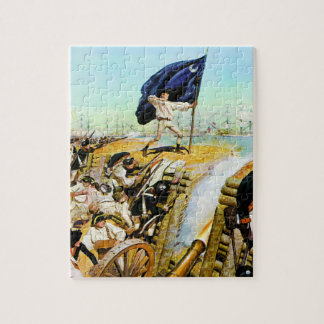 Puzzle Charleston, la Caroline du Sud en juin 1776