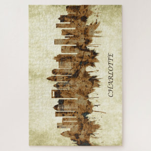 Puzzle Charlotte North Carolina Cityscape