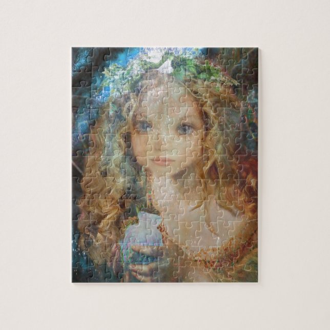 Puzzle Charme - ange féerique avec des bénédictions (Vertical)