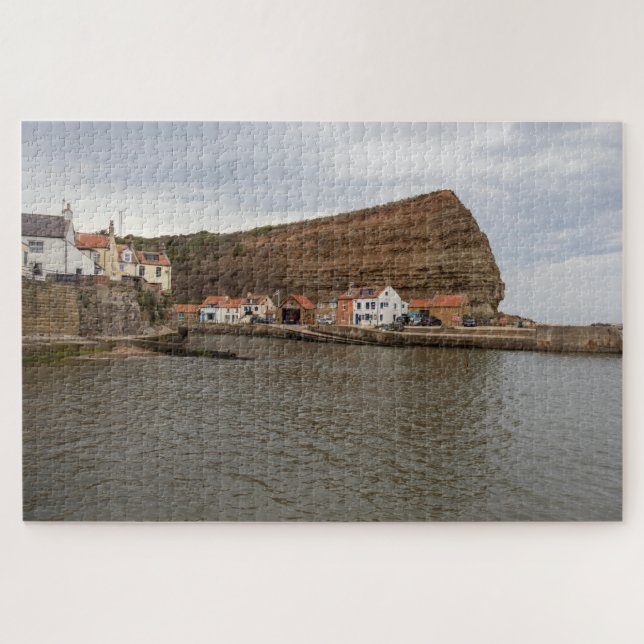 Puzzle Charme intemporel du port de Staithes (Horizontal)