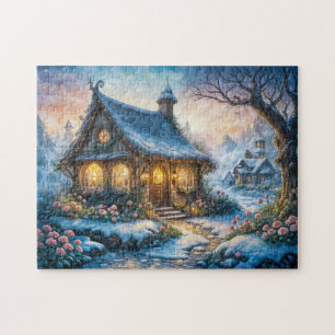 Puzzle Charming Winter Cottage
