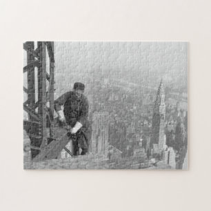 Puzzle Charpentier en fer de l'Empire State 1930