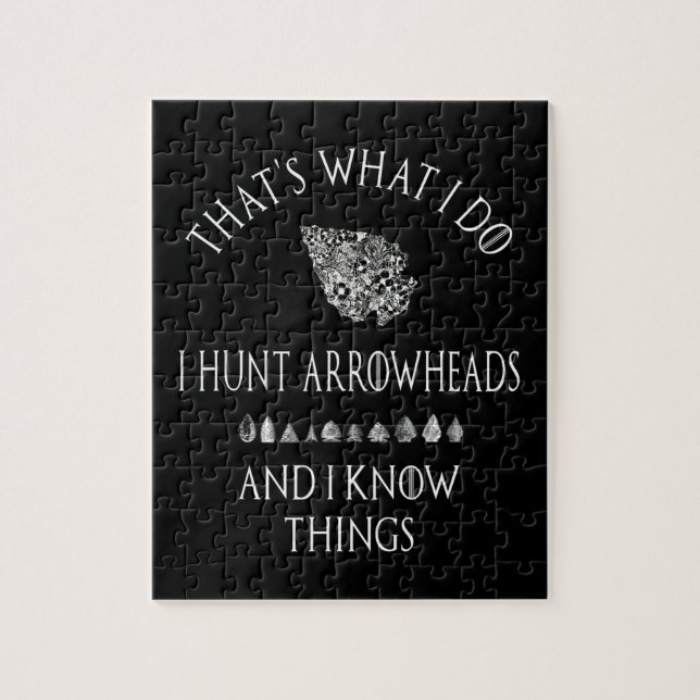 Puzzle Chasse Arrowhead Artifact Chasse Collecte Cadeau (Vertical)