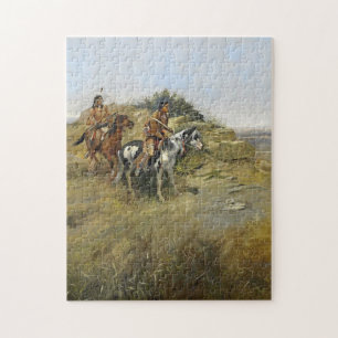 Puzzle Chasse Au Buffalo 1891 Par Charles Marion Russell