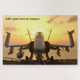 Puzzle chasseur Hornet de l'USAF à bord d'un avion de nui