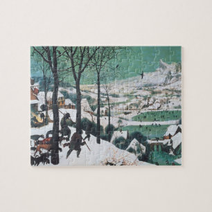 Puzzle Chasseurs dans la neige par Bruegel