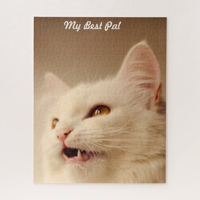 Puzzle Chat Angora turc. (Vertical)