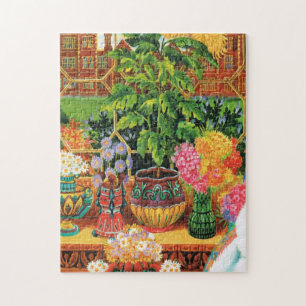 Puzzle Chat Botaniste De Louis Wain