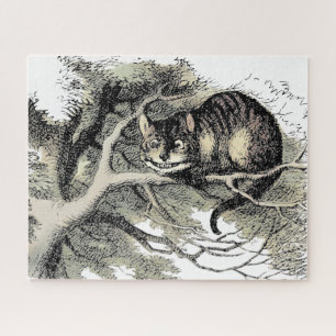 Puzzle Chat de Cheshire Alice au Pays des Merveilles Clas