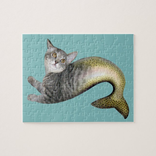 Puzzle Chat de sirène (Horizontal)