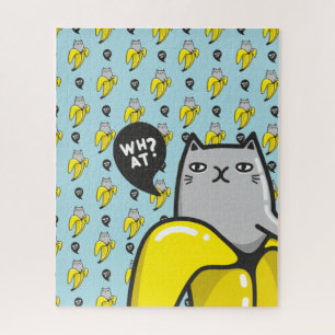 Puzzle Chat en banane