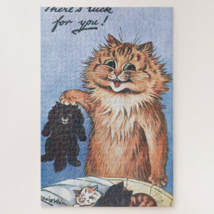 Puzzle Chat et chatons, Louis Wain