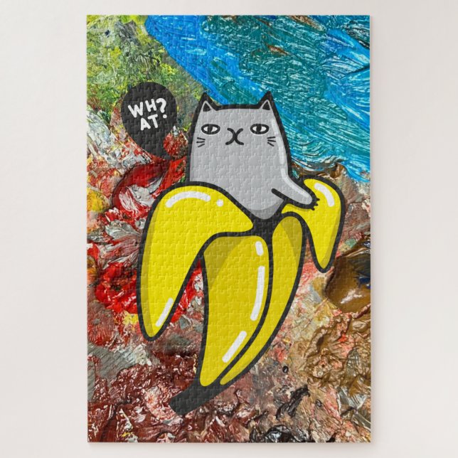 Puzzle Chat et les couleurs (Vertical)