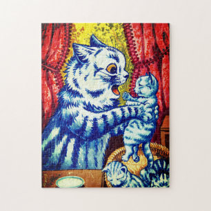 Puzzle Chat et ses chatons