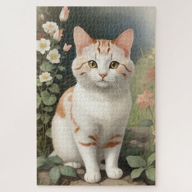 Puzzle Chat japonais Bobtail (Vertical)