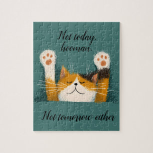 Puzzle Chat mignon drôle de nappe