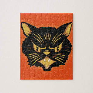 Puzzle Chat noir