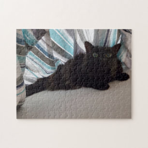 Puzzle Chat noir