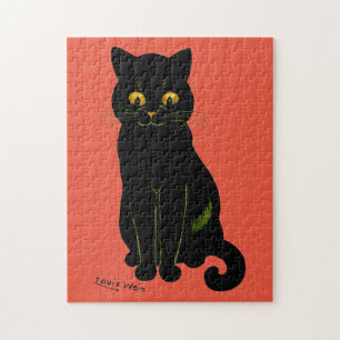 Puzzle Chat noir, Louis Wain
