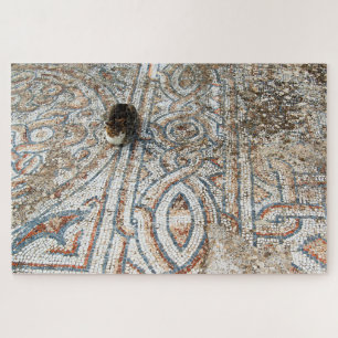 Puzzle Chat sur les mosaïques