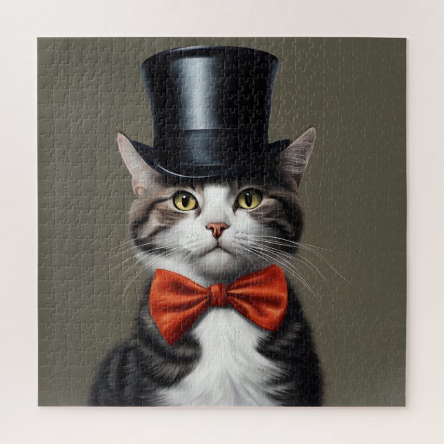 Puzzle Chat victorien (Vertical)