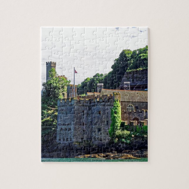 Puzzle Château #2, Devon, Angleterre de Dartmouth (Vertical)