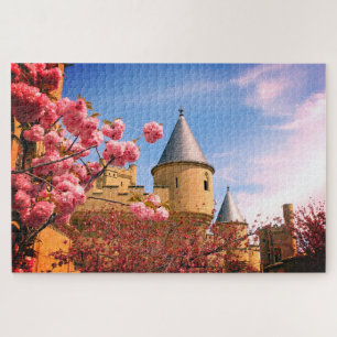 Puzzle Château aux fleurs