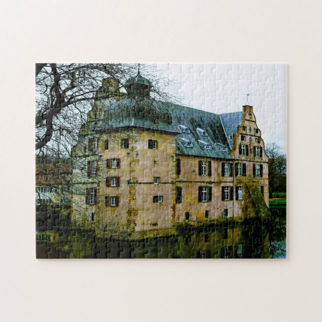 Puzzle Château Bodelschwingh Allemagne. (Horizontal)