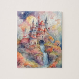 Puzzle Château coloré Imaginaire World