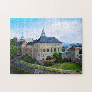 Puzzle Château d'Akershus à Olso, Norvège