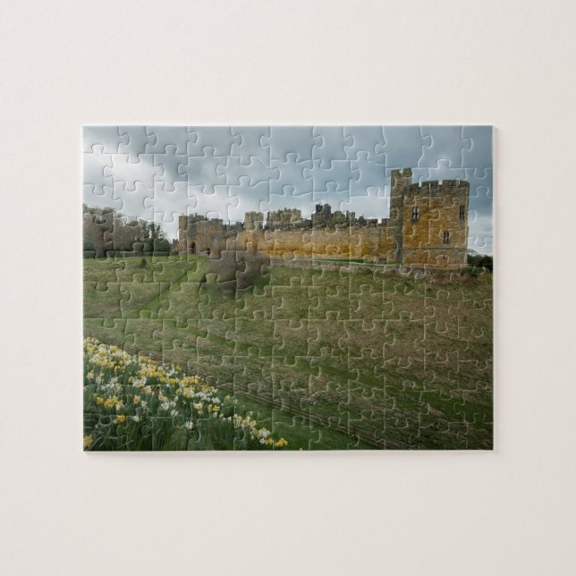 Puzzle Château d'Alnwick, le Northumberland, R-U (Horizontal)