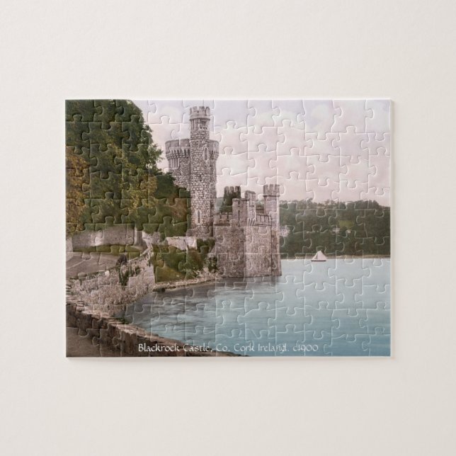 Puzzle Château de Blackrock, liège Irlande c1900 de Cie. (Horizontal)