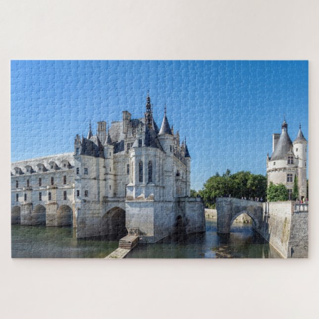 Puzzle Château de Chenonceau dans la vallée de la Loire - (Horizontal)
