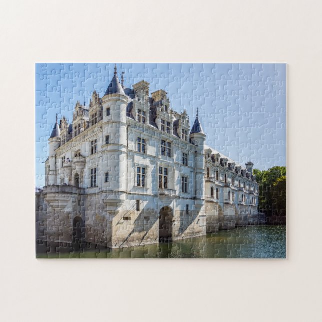 Puzzle Château de Chenonceau dans la vallée de la Loire - (Horizontal)