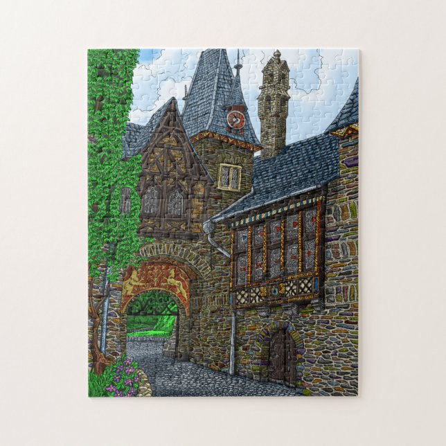 Puzzle Château de Cochem (Vertical)