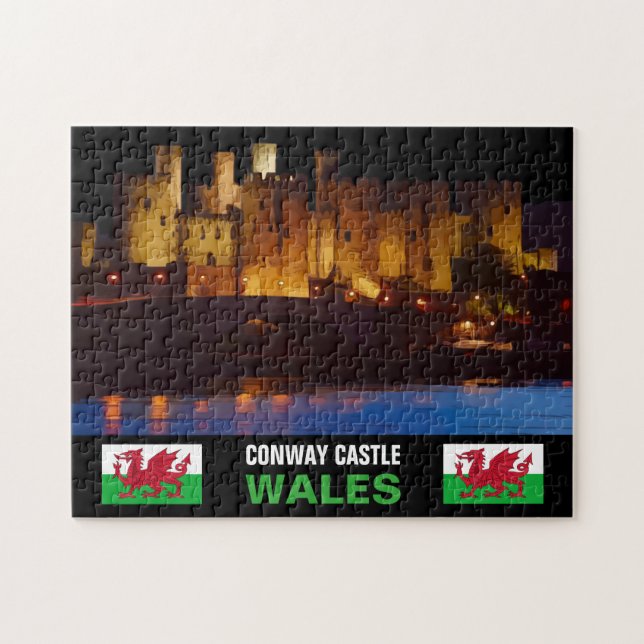 PUZZLE CHÂTEAU DE CONWAY, WALES (Horizontal)