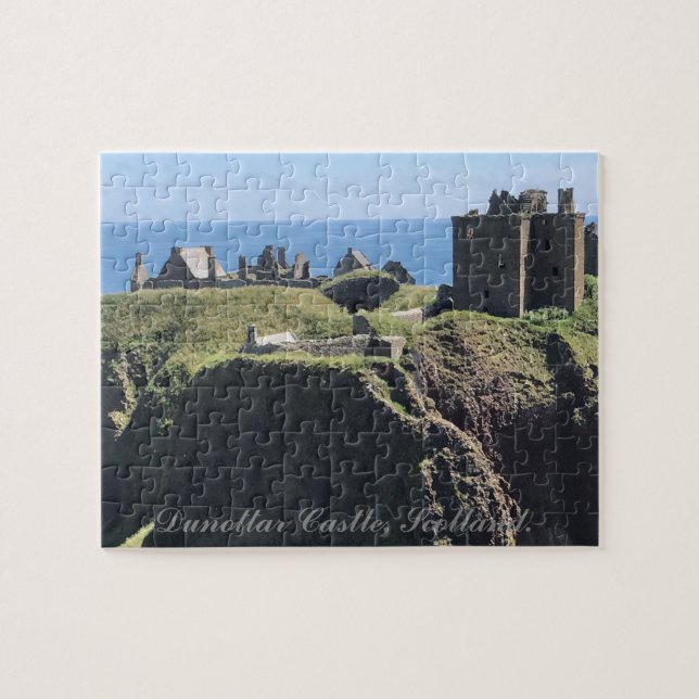 Puzzle Château de Dunottar, Ecosse (Horizontal)